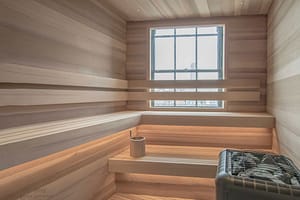 Ecotone designs and builds luxury saunas in New York City